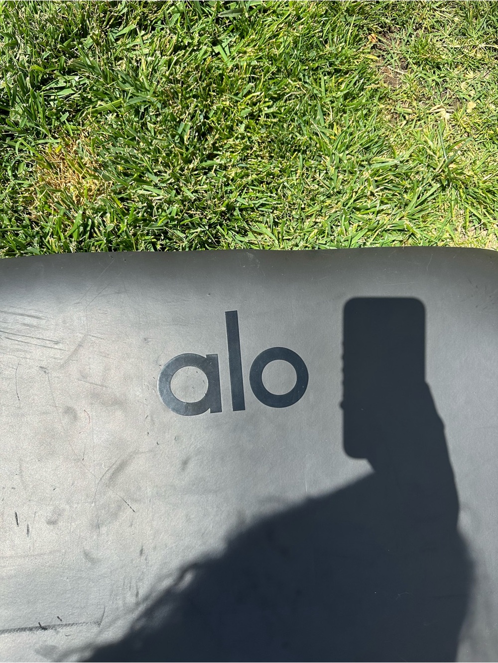 ALO Yoga Black Non-Slip Premium Yoga Mat - Picture 5 of 5